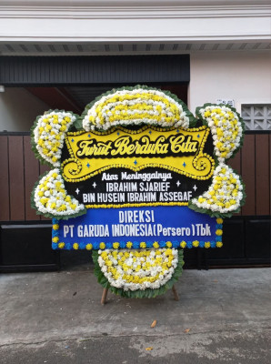 Papan Bunga Duka di Sayung