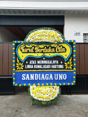 Papan Bunga Duka di Sayung